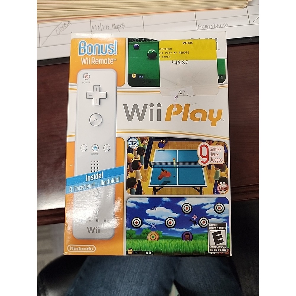 Wii‎ Play With Remote for Nintendo Wii New Factory Sealed Mint